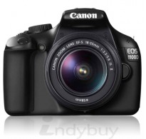 CANON EOS DSLR CAMERA WITH 18-55 IS MK II LENS 4GB CARD